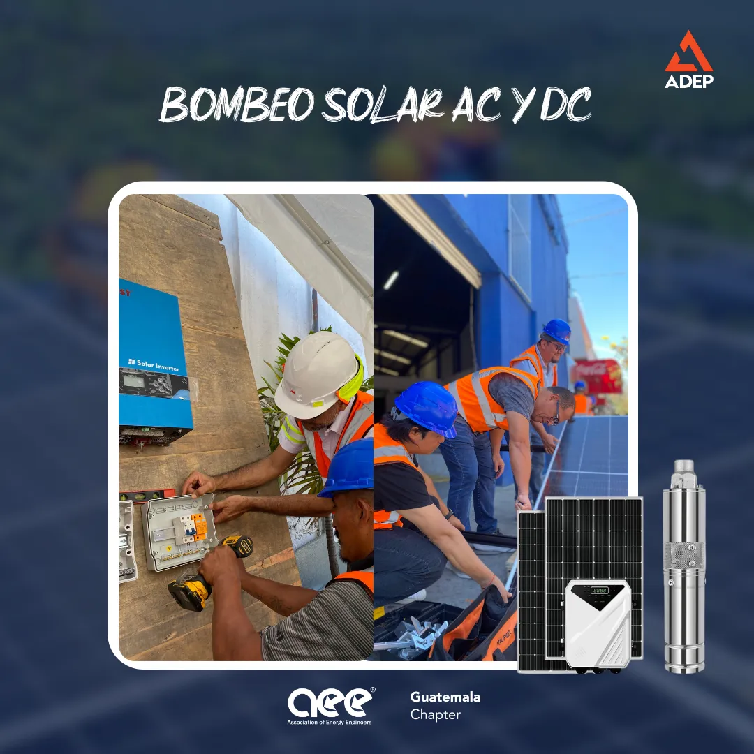 Bombeo solar en AC y DC