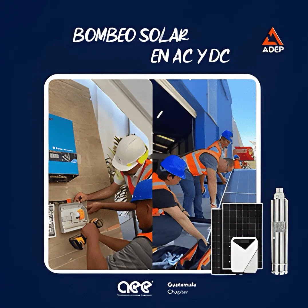 Bombeo solar en AC y DC