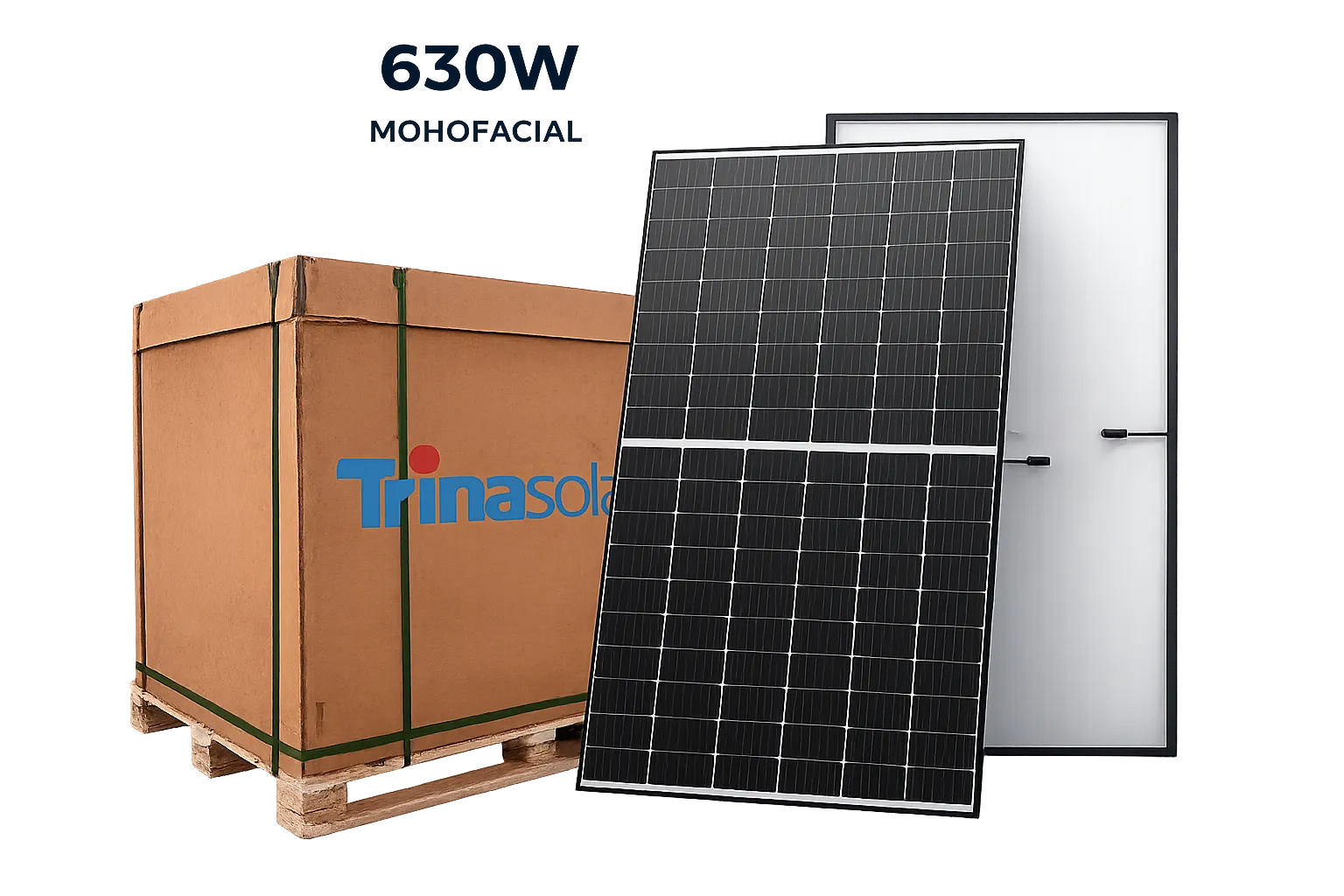 Pallet de paneles solares JA Solar 565W